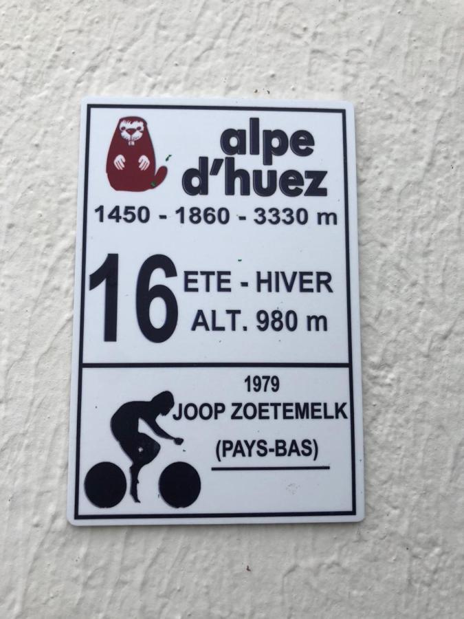 Appartement Rez De Jardin Montee De L'Alpe D'Huez La Garde  Eksteriør bilde