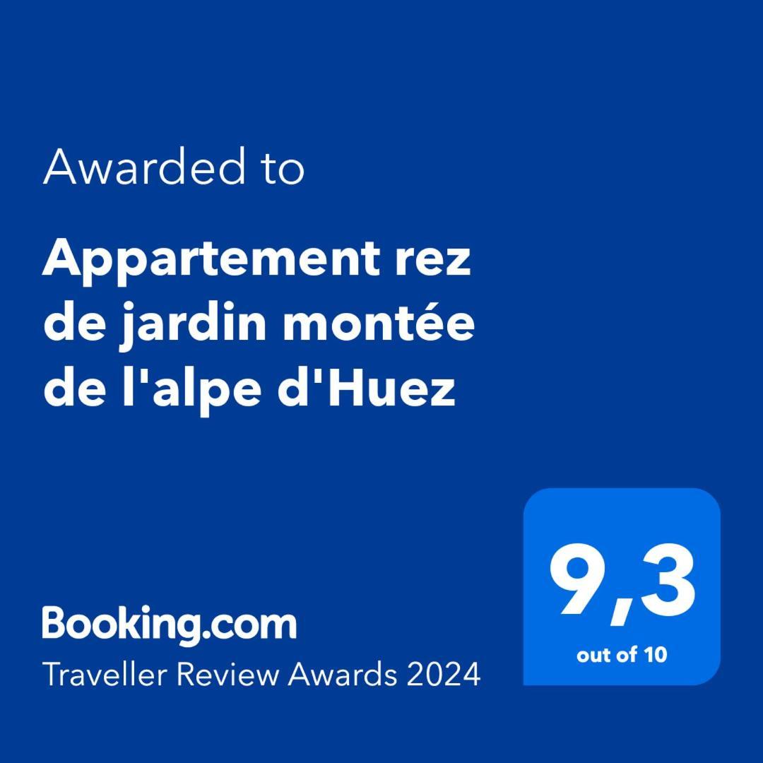 Appartement Rez De Jardin Montee De L'Alpe D'Huez La Garde  Eksteriør bilde